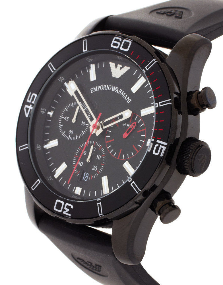 Emporio Armani Rubber Watch